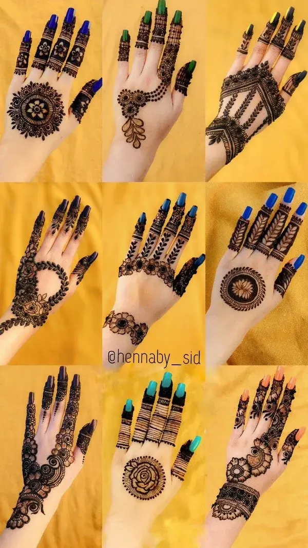 New mehndi designs 2022