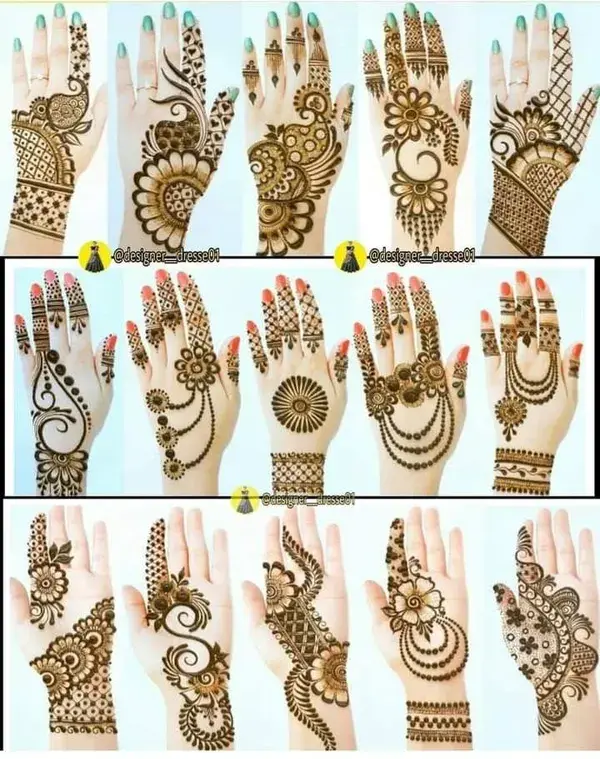 Beautiful mehndi design