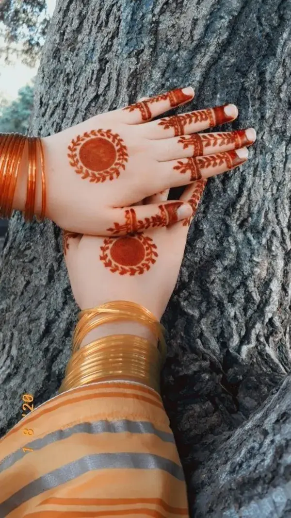 New tikki mehndi designs