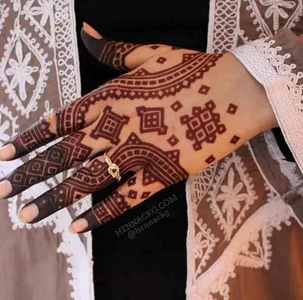 #arabicmehndidesigns easy back hand mehndi design Arabic Mehndi Designs For Back Hand & Front Hand #