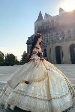 Beautiful Lolita Wedding Dress