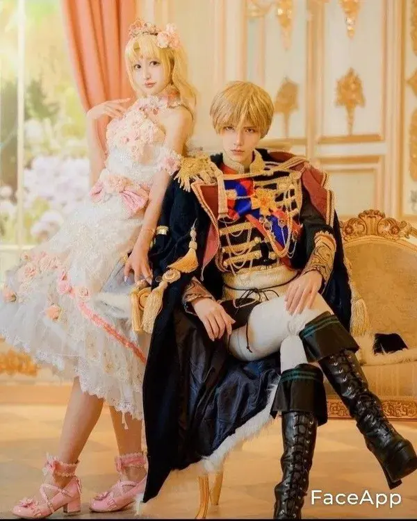 Athanasia x claude cosplay