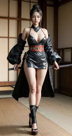 Samurai Warrior Girl