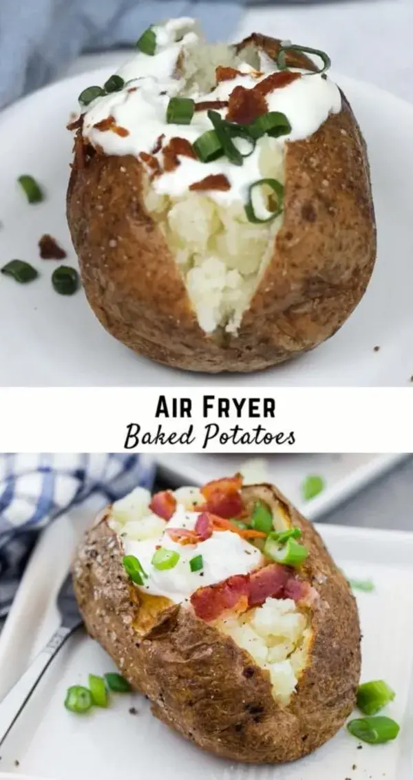 Air Fryer Baked Potatoes