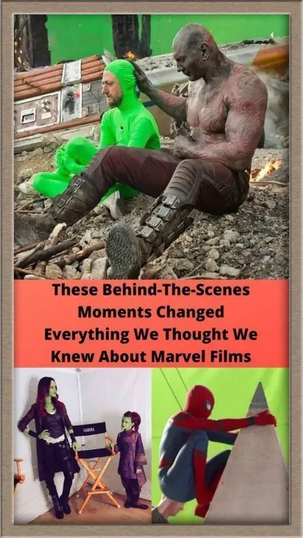 Magical Behind-The-Scenes Moments From Marvel Films