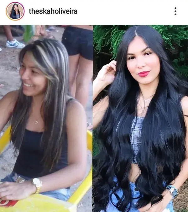 Os 10 Antes e Depois de Cabelos Longos do Instagram para te Inspirar 