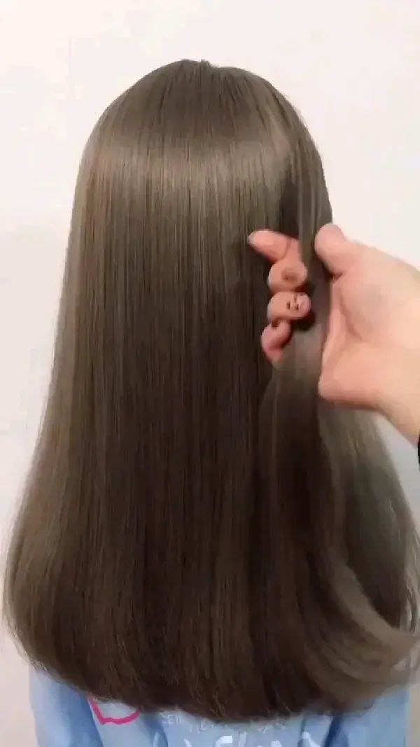 easy hairstyle❤️