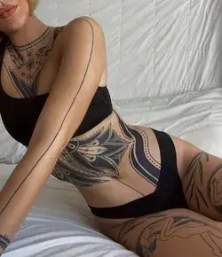 Full body tattoo