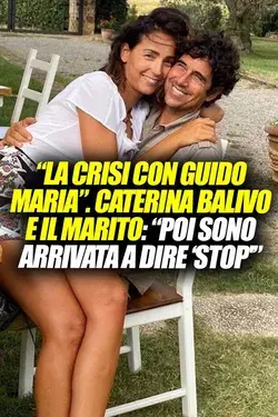“La crisi con Guido Maria”. Caterina Balivo e il marito: “Poi sono arrivata a dire ‘stop'”