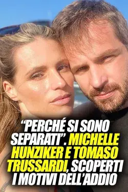 “Perché si sono separati”. Michelle Hunziker e Tomaso Trussardi, scoperti i motivi dell’addio