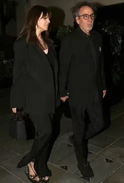 Monica Bellucci And Tim Burton For The First Time In Public