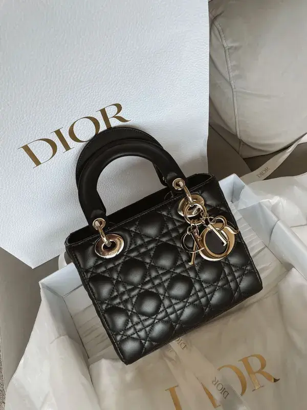 Lady dior bag size small ABC