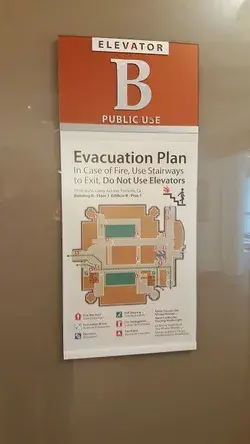 Lobby Map and Emergency Evacuation 