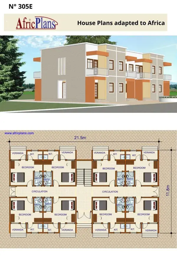 Student Hostel with 16 Rooms