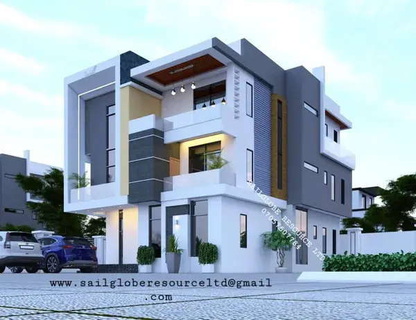 8bedroom  modern building