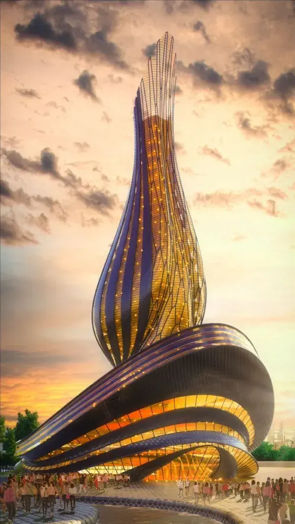 Melania Tower: A Hybrid Building in Erbil, Kurdistan Region Concept Design by Mohammad Hussen