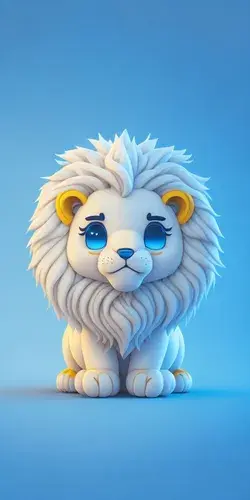 cute tiny Lion