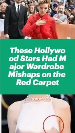 These Hollywood Stars Had Major Wardrobe Mishaps on the Red Carpet