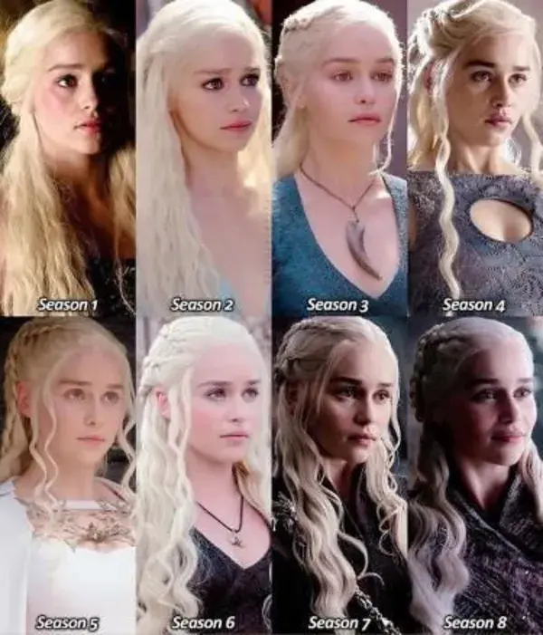 Emilia Clarke: Daenerys Targaryen in Every Season of Game of Thrones