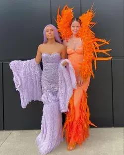 Kendall and Kylie met costume