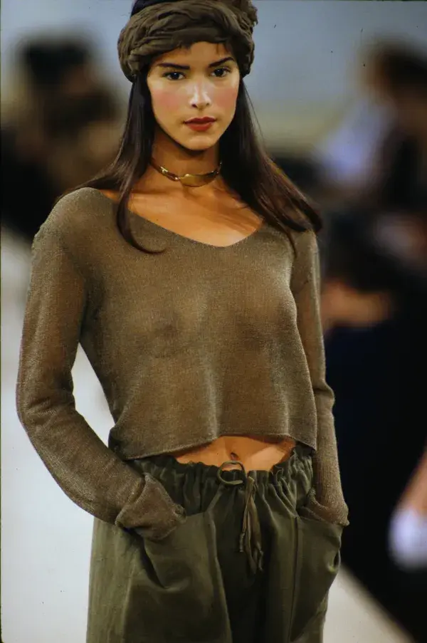 Patricia Velasquez - Ralph Lauren Ready-To-Wear Spring/Summer 1994