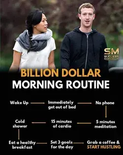 Billion dollar morning routine