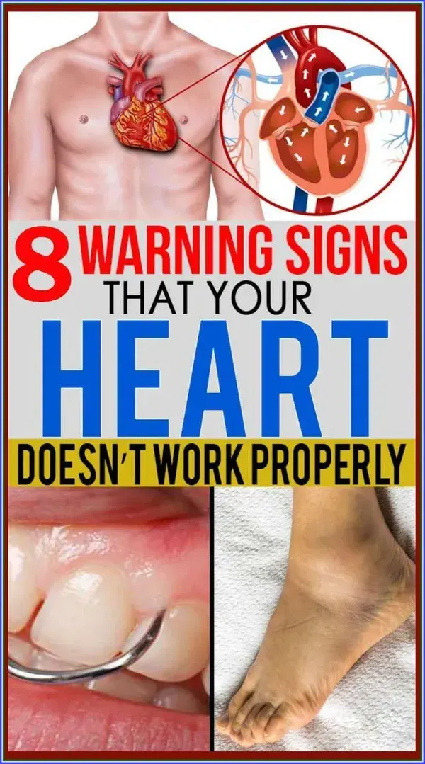 6 Warning Signs That Indicate Your Heart Doesn’t Work As It Should