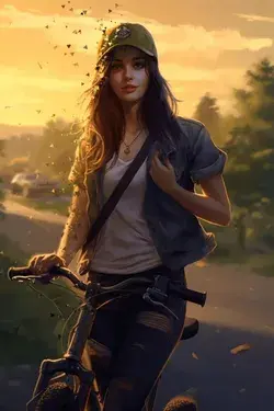 Bike girl