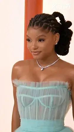 Halle Bailey is gorgeous at Oscars 2023