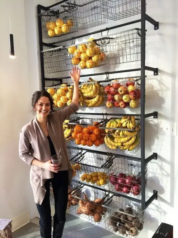 Fruit and Vegetable racks