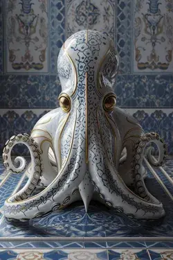 Octopus with azulejo’s