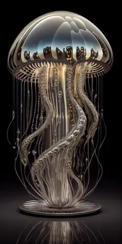 Chromed jellyfish