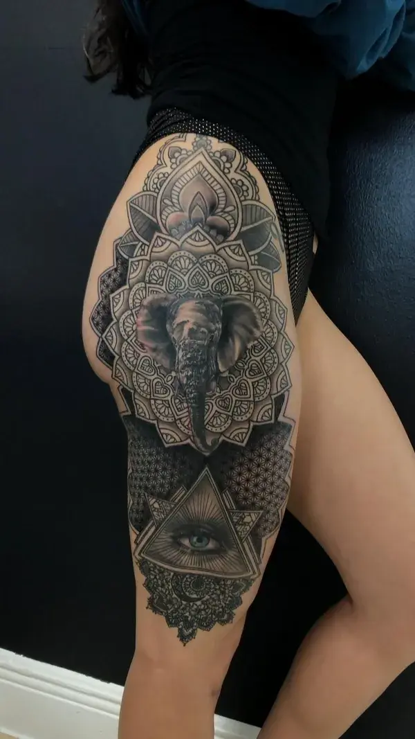 Mandala tattoo 