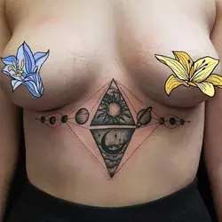 100+ Sternum & Underboob Tattoo Ideas and Designs in 2023