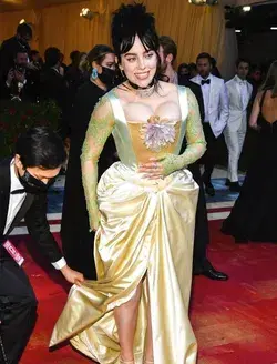 Billie at the 2022 met gala