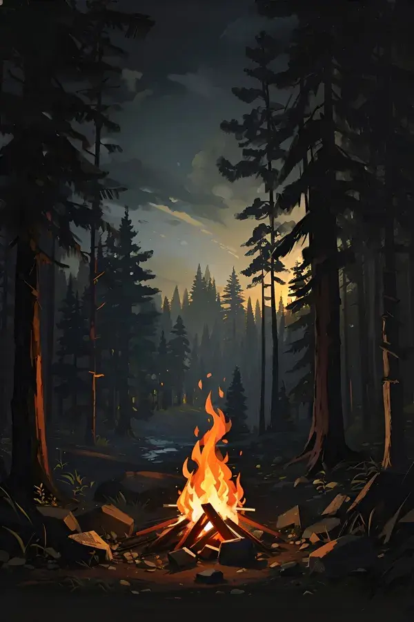 campfire wall art