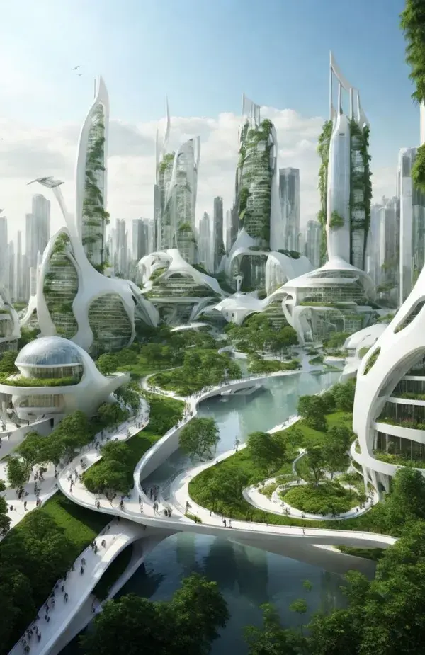 Futuristic Green City 2030