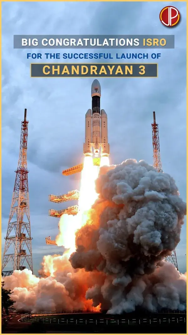 Congratulations to ISRO for the successful launch of Chandrayan 3!!