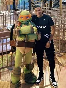 mbappe ninja turtle 😭