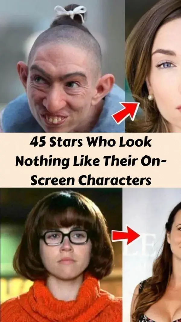 45 Stars Who Look Nothing Like Their On-Screen Characters