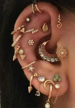 Piercing Jewelry. Daith Piercing Jewelry.