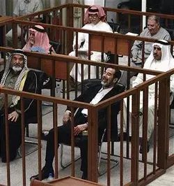 Trial Of Saddam Hussein Continues Photos and Premium High Res Pictures