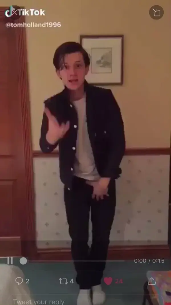 Someone made Tom Holland and Jason Derulo into a TikTok