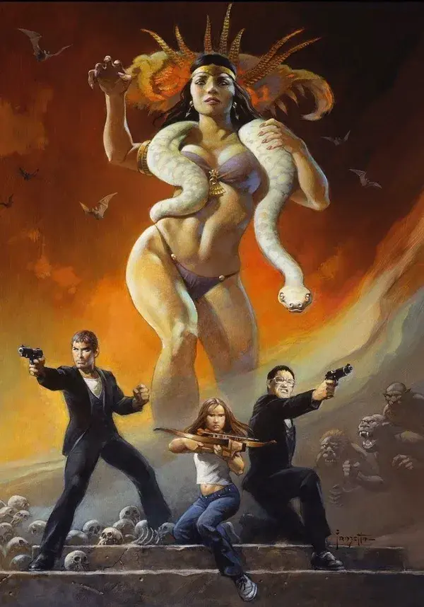 Frank Frazetta’s Dusk Till Dawn