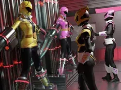 Yellow & Pink Ranger.