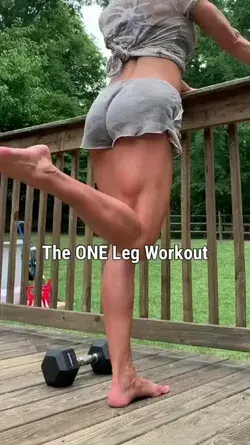 The one Leg workout.