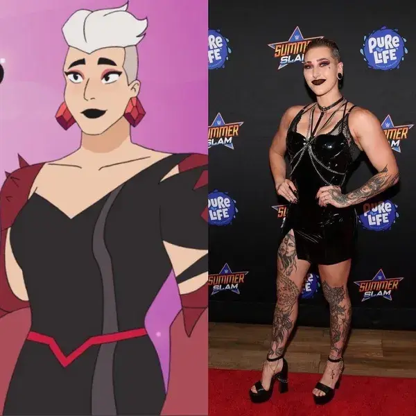 scorpia x rhea