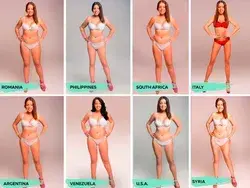 This Woman Had Her Body Photoshopped To Look 'Ideal' In 18 Countries