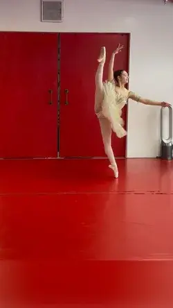 gamzatti variation from la bayadere ballet variation rehearsal 💛