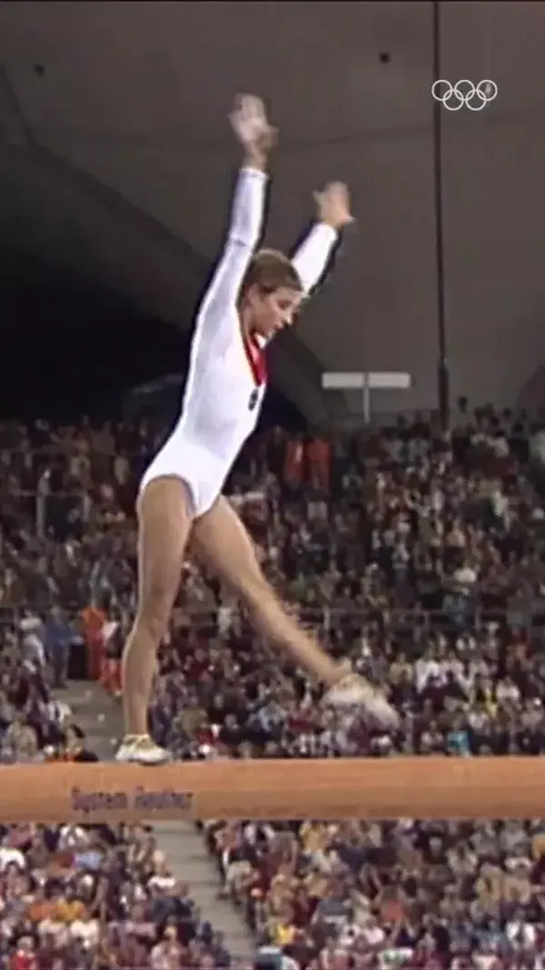 From the Vault: Olga Korbut | Balance Beam 1972 Munich Olympics